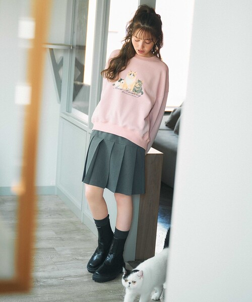 Feroux（フェルゥ） スカート プリーツミニ スカート : ZOZOTOWN Yahoo