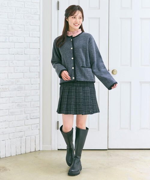 Feroux（フェルゥ） スカート プリーツミニ スカート : ZOZOTOWN Yahoo