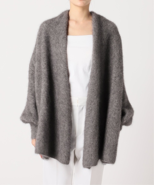 NOBLE（ノーブル） ニットカーディガン - ブラウン レディース