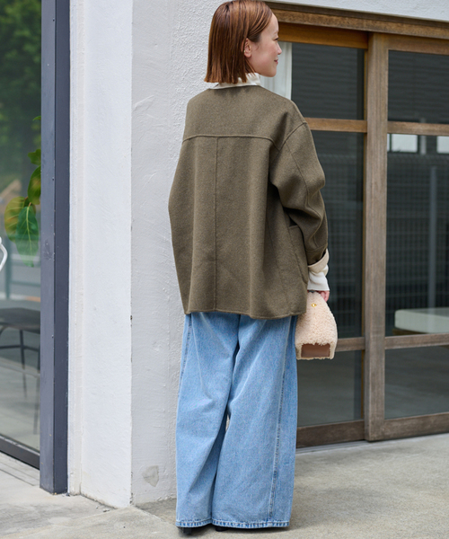 JOURNAL STANDARD relume ノーカラーコート コート 「 / 新色