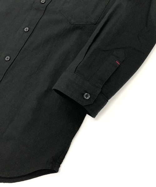 「A.S.M」 7分袖シャツ 48 サックスブルー メンズ_画像6