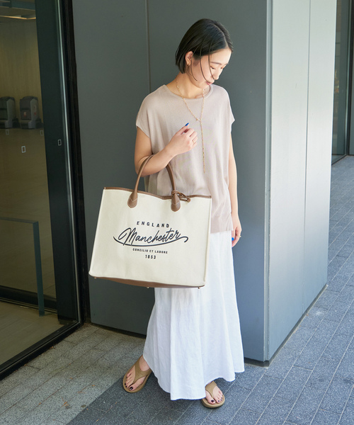 「B.C STOCK」 「Simplicite」フレアスカート FREE ベージュ レディース_画像2