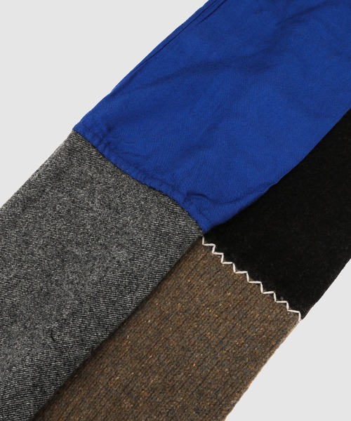 KHOKI（コッキ） マフラー Panel-design muffler メンズ レディース
