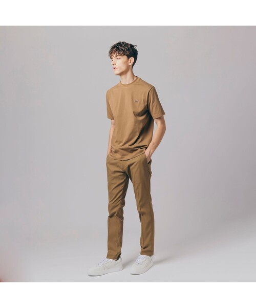 「LACOSTE」 半袖Tシャツ 2 ホワイト メンズ_画像4