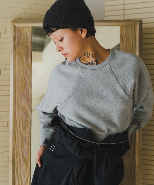 トレーナー/スウェット lit lit トレーナー スウェット Compact Raglan Sweat レディース