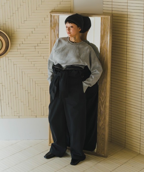 lit トレーナー スウェット Compact Raglan Sweat レディース