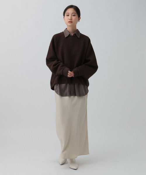 LEPSIM（レプシィム） tシャツ カットジャガードデザインプルオーバー