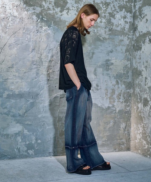 「HARE」 半袖Tシャツ FREE ホワイト メンズ_画像8