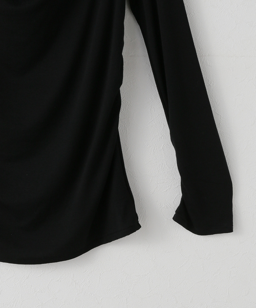 plage（プラージュ） tシャツ Wool drape longTシャツ レディース