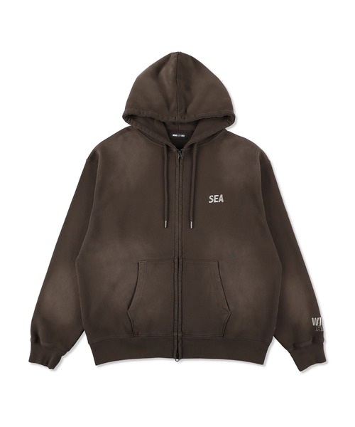WIND AND SEA（ウィンダンシー） パーカー SULFUR DYEING LOGO ZIP