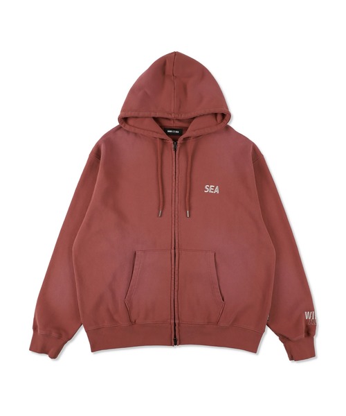 WIND AND SEA（ウィンダンシー） パーカー SULFUR DYEING LOGO ZIP