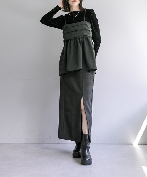 mystic（ミスティック） セットアップ 2 ブラウン レディース