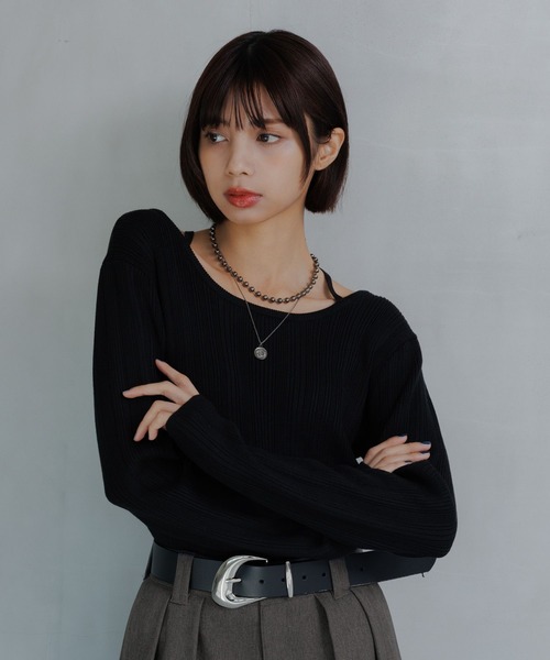 S.Kページ PAGEBOY（ページボーイ） ニット セーター ノルディックショートプル