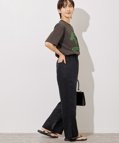 「MIXTA」 半袖Tシャツ MEDIUM ホワイト レディース_画像5