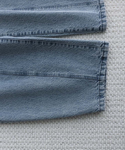 remer ワイドパンツ ジーンズ 「KUROKI DENIM」フェードウォッシュ 