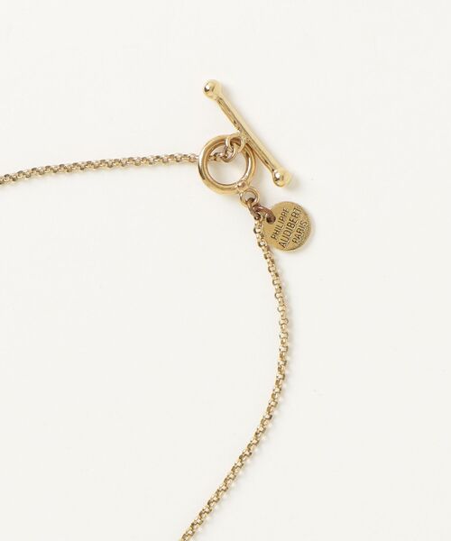 美品 PHILIPPE AUDIBERT ゴールドチェーンネックレス 別注】PHILIPPE AUDIBERT ゴールドチェーンネックレス