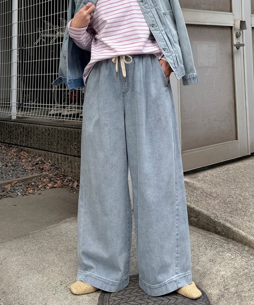 LBC（エルビーシー） ワイドパンツ パンツ 「セットアップ着用可能