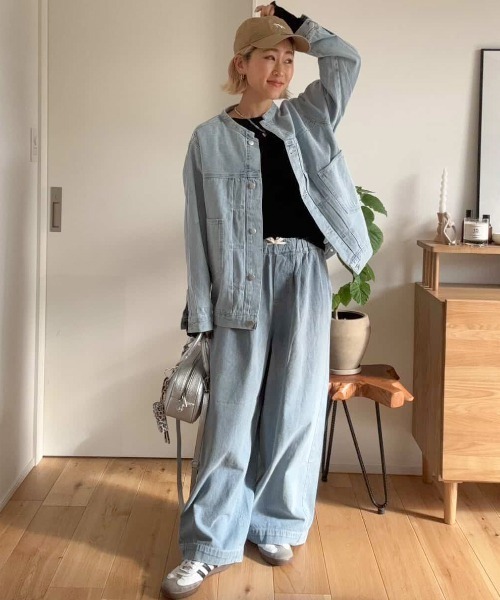 LBC（エルビーシー） ワイドパンツ パンツ 「セットアップ着用可能