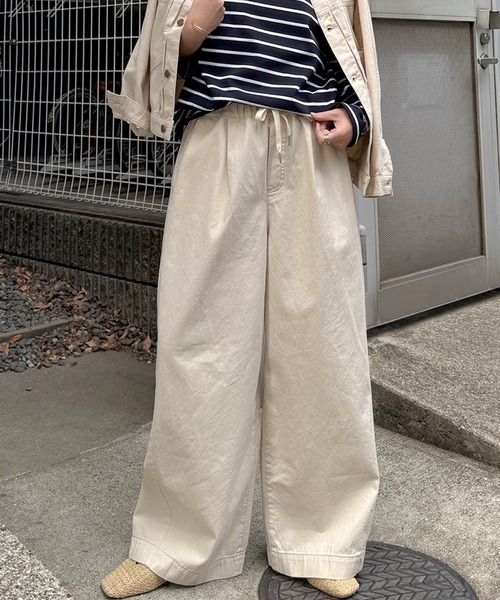 LBC（エルビーシー） ワイドパンツ パンツ 「セットアップ着用可能