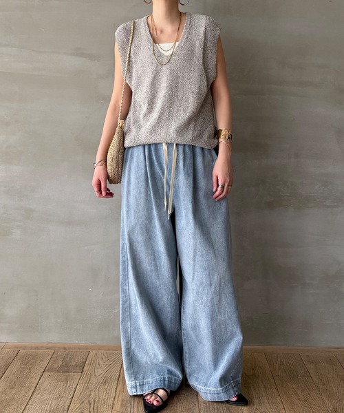 LBC（エルビーシー） ワイドパンツ パンツ 「セットアップ着用可能