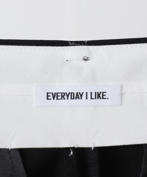 EVERYDAY I LIKE. スラックス パンツ *Essential フレアパンツ