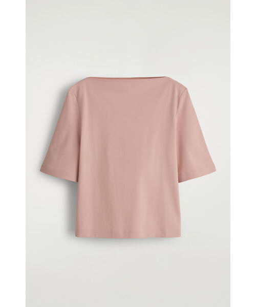 「COS」 半袖Tシャツ M ライトピンク レディース_画像4