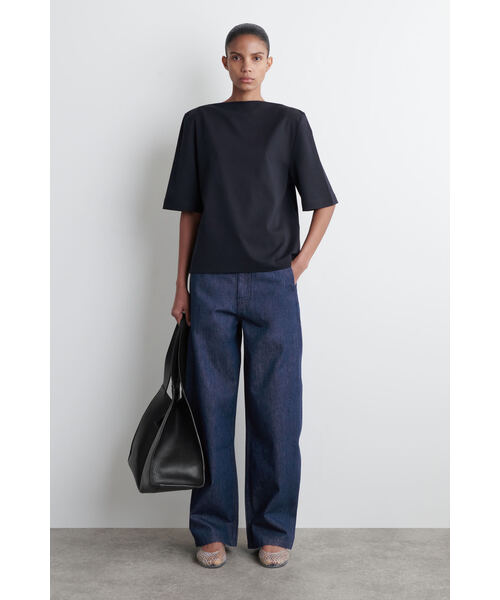 「COS」 半袖Tシャツ M ライトピンク レディース_画像6