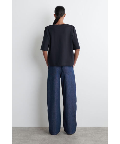 「COS」 半袖Tシャツ M ライトピンク レディース_画像7