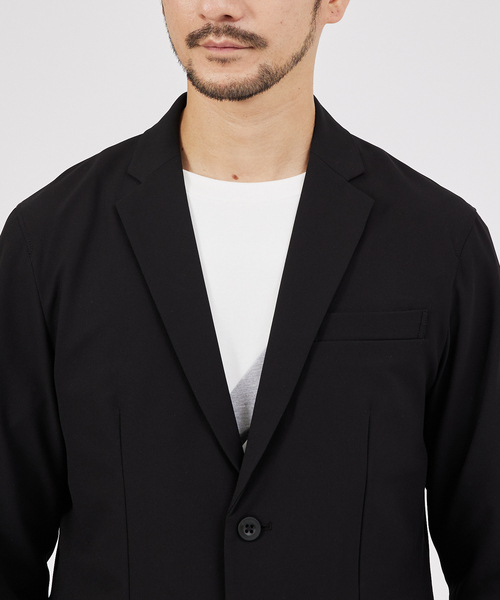 「ABAHOUSE GRAY」 セットアップ 46 グレイッシュブルー メンズ_画像6