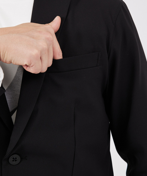 「ABAHOUSE GRAY」 セットアップ 46 グレイッシュブルー メンズ_画像9