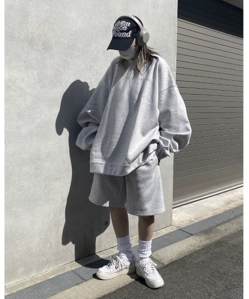 「YACA」 スウェットカットソー 1 グレー レディース_画像2