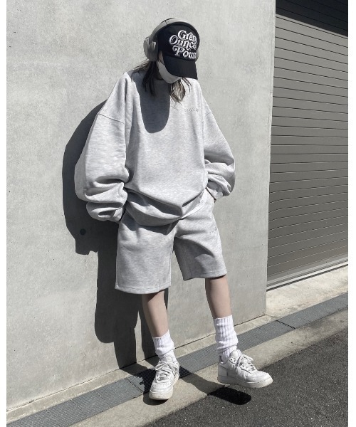「YACA」 スウェットカットソー 1 グレー レディース_画像4