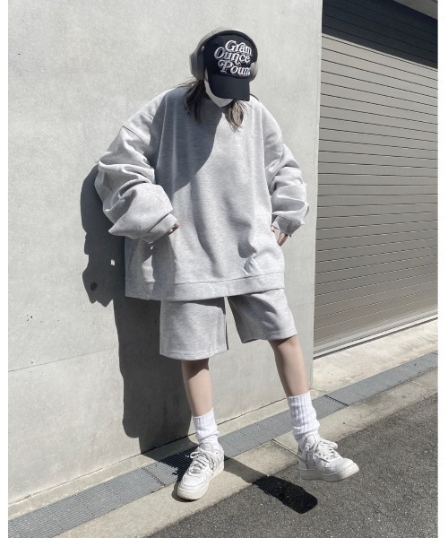 「YACA」 スウェットカットソー 1 グレー レディース_画像5