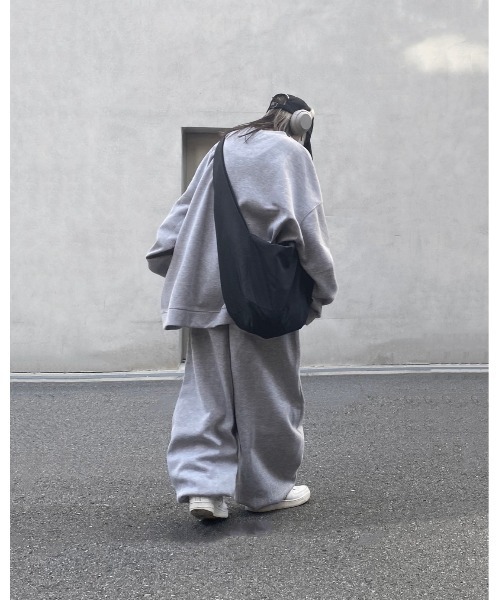 「YACA」 スウェットカットソー 1 グレー レディース_画像9