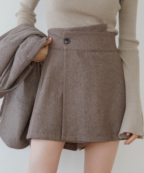 「ACYM」 ミニスカート FREE ベージュ レディース_画像2