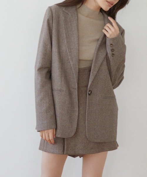 「ACYM」 ミニスカート FREE ベージュ レディース_画像4