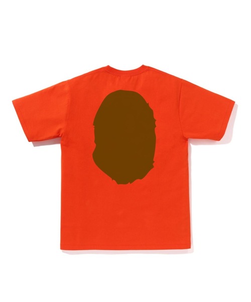 A BATHING APE（アベイシングエイプ） 半袖Tシャツ X-LARGE オレンジ