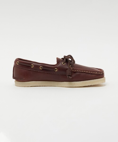 デッキシューズ モカシン 「Clarks Originals」Godney Boat シューズ/ダークブラウン レディースの画像