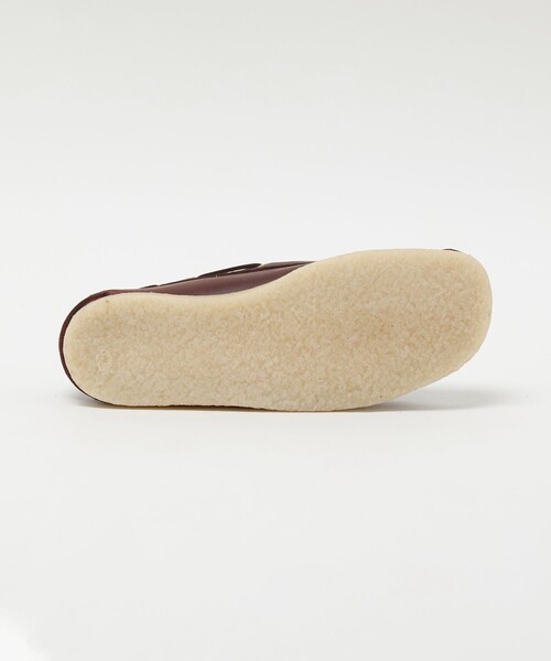 デッキシューズ モカシン 「Clarks Originals」Godney Boat シューズ/ダークブラウン レディースの画像