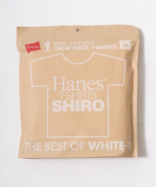 Hanes（ヘインズ） tシャツ Hanes/へインズ T-SHIRTS SHIRO/シロ 白