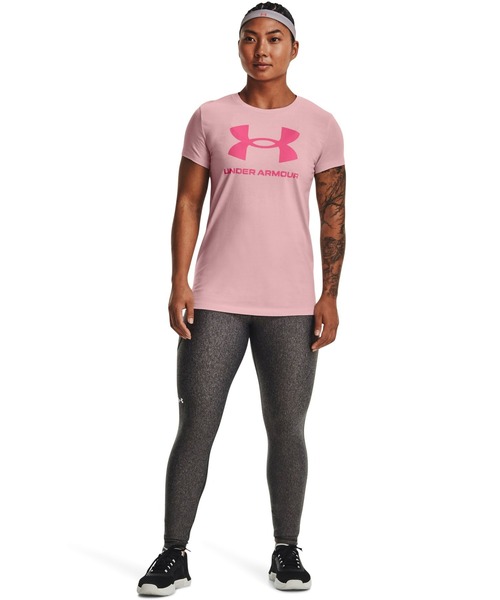 Under Armour レディース 半袖Tシャツ ピンク Sサイズ UNDER ARMOUR（アンダーアーマー） 半袖Tシャツ X-LARGE ピンク
