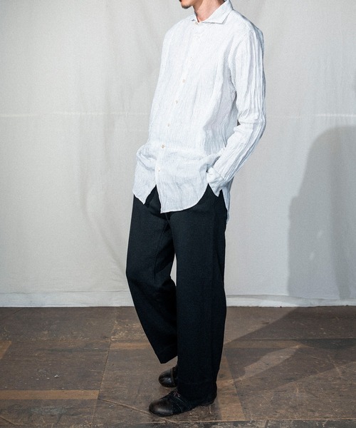 「suzuki takayuki」 長袖シャツ 2 レッド メンズ_画像5