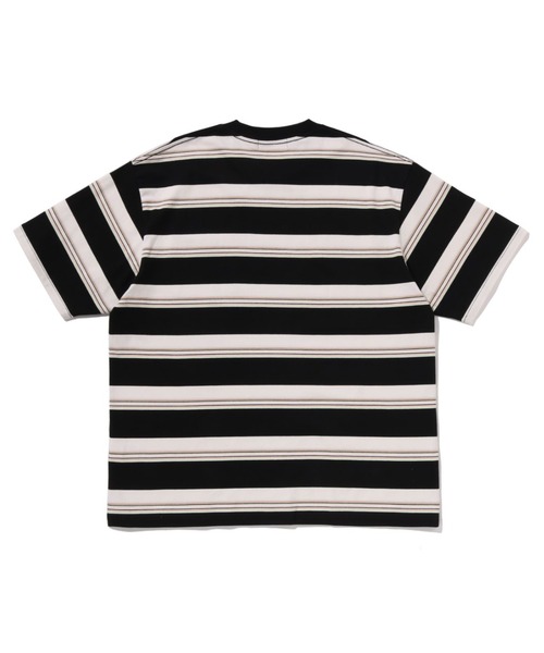 tシャツ STRIPE ONE POINT RELAXED FIT POCKET TEE メンズ レディースの画像