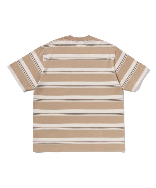 tシャツ STRIPE ONE POINT RELAXED FIT POCKET TEE メンズ レディースの画像