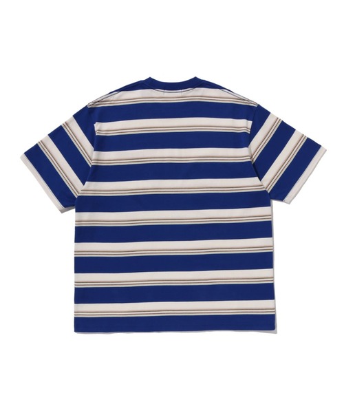 tシャツ STRIPE ONE POINT RELAXED FIT POCKET TEE メンズ レディースの画像