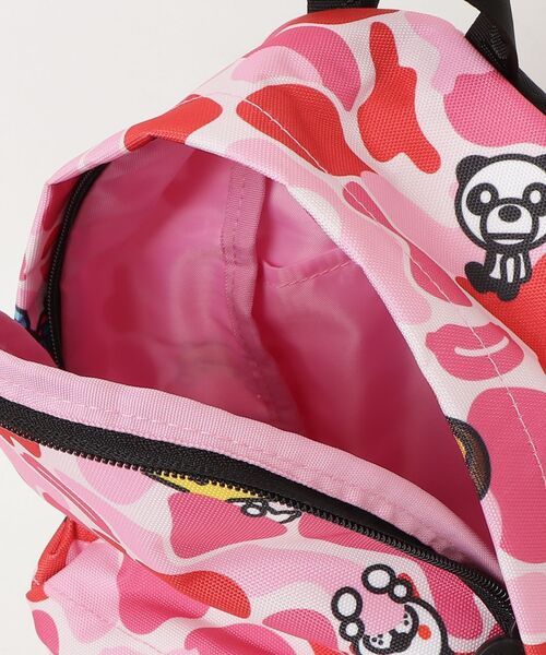 BAPE BABY MILO リュック ピンク A BATHING APE（アベイシングエイプ） デイバック リュック BABY MILO