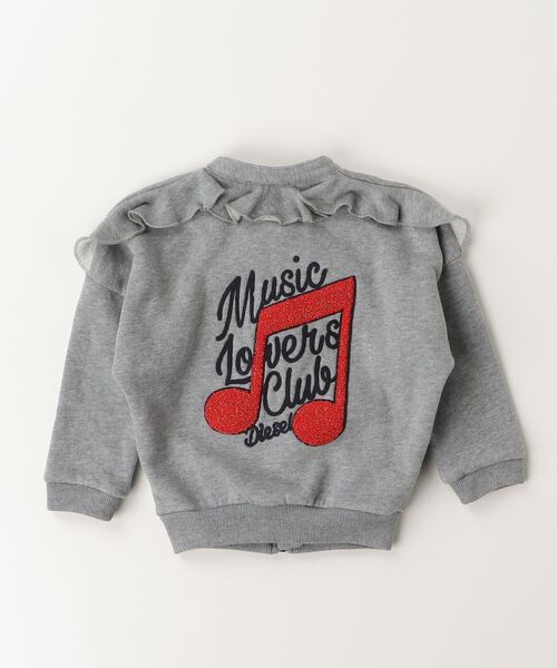 「DIESEL」 「KIDS」カーディガン 2 グレー キッズ_画像2