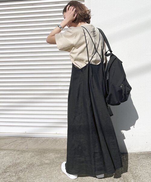 「Spick \u0026 Span」 キャミソールワンピース 38 ベージュ レディースの画像