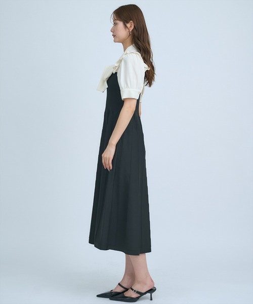 AND COUTURE（アンドクチュール） ワンピース ニットビスチェ風