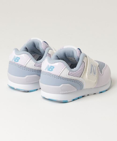 「New Balance」 「KIDS」ローカットスニーカー 14.5cm ブラック×レッド キッズ_画像2